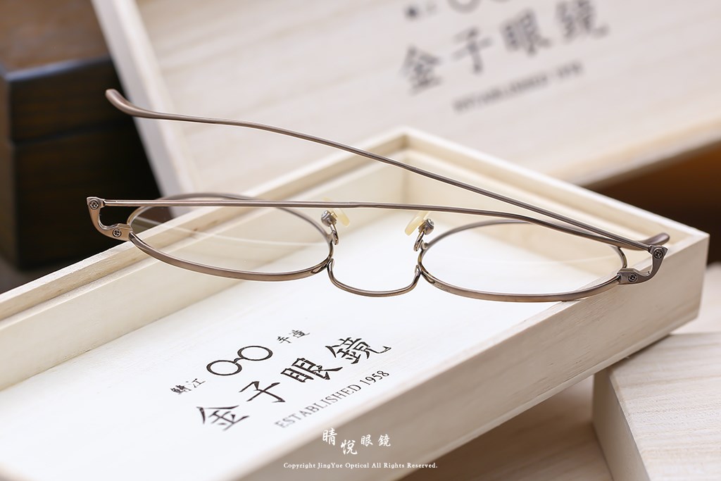 睛悦眼鏡,金子眼鏡,kaneko,手工眼鏡,日本手工眼鏡,KV81L IPBR