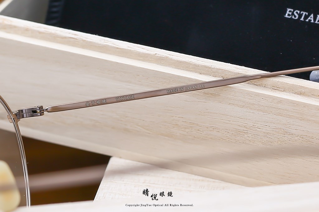 睛悦眼鏡,金子眼鏡,kaneko,手工眼鏡,日本手工眼鏡,KV81L IPBR
