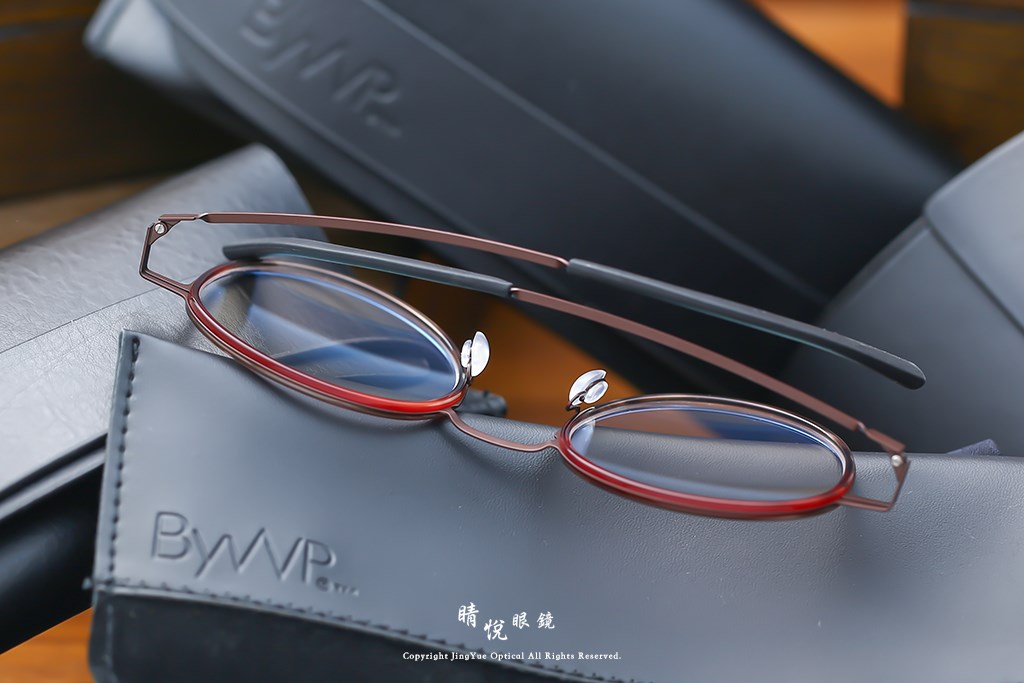 睛悦眼鏡,BYWP,德國薄鋼眼鏡,眼鏡,手工眼鏡,手工框,OY 24708 BBB MM