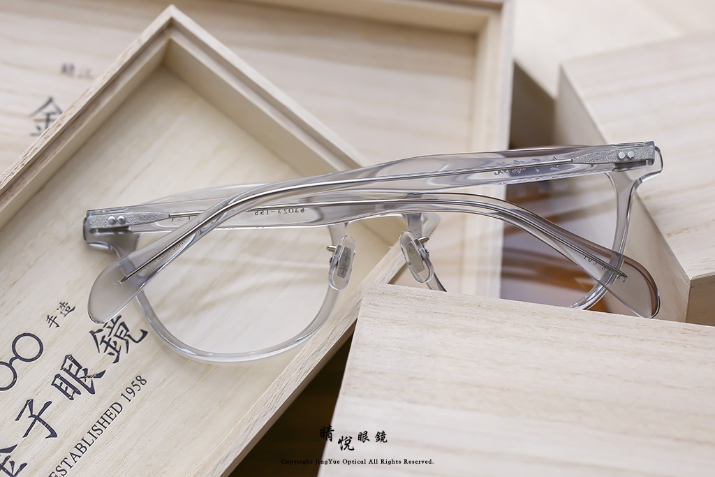 睛悦眼鏡,金子眼鏡,kaneko,手工眼鏡,日本手工眼鏡,賽璐珞,acetate,Celluloid,KA 56 CGY