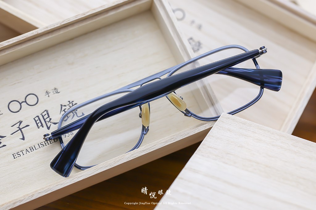 睛悦眼鏡,金子眼鏡,kaneko,手工眼鏡,日本手工眼鏡,賽璐珞,Celluloid,KV 165 IPBL