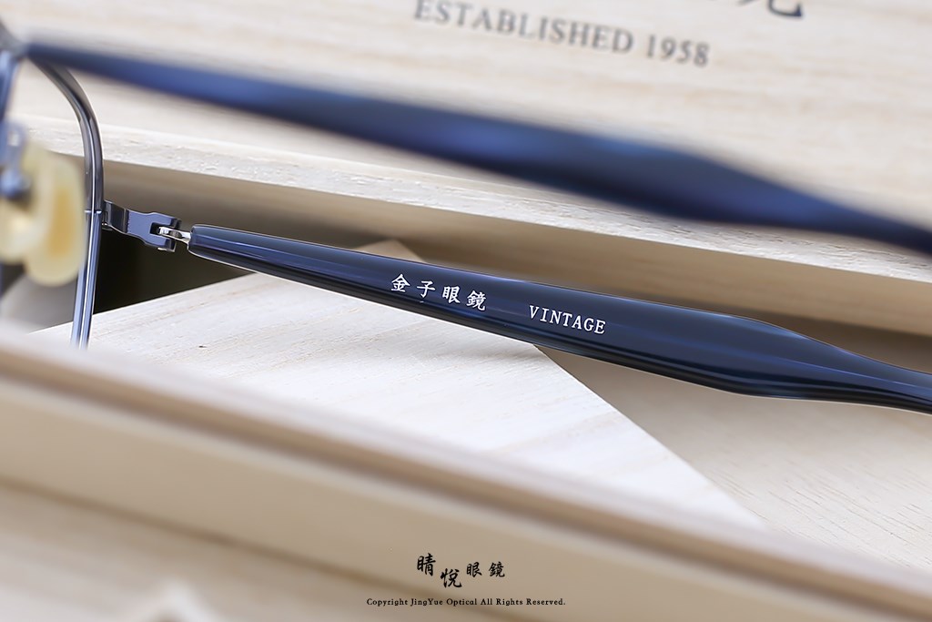 睛悦眼鏡,金子眼鏡,kaneko,手工眼鏡,日本手工眼鏡,賽璐珞,Celluloid,KV 165 IPBL