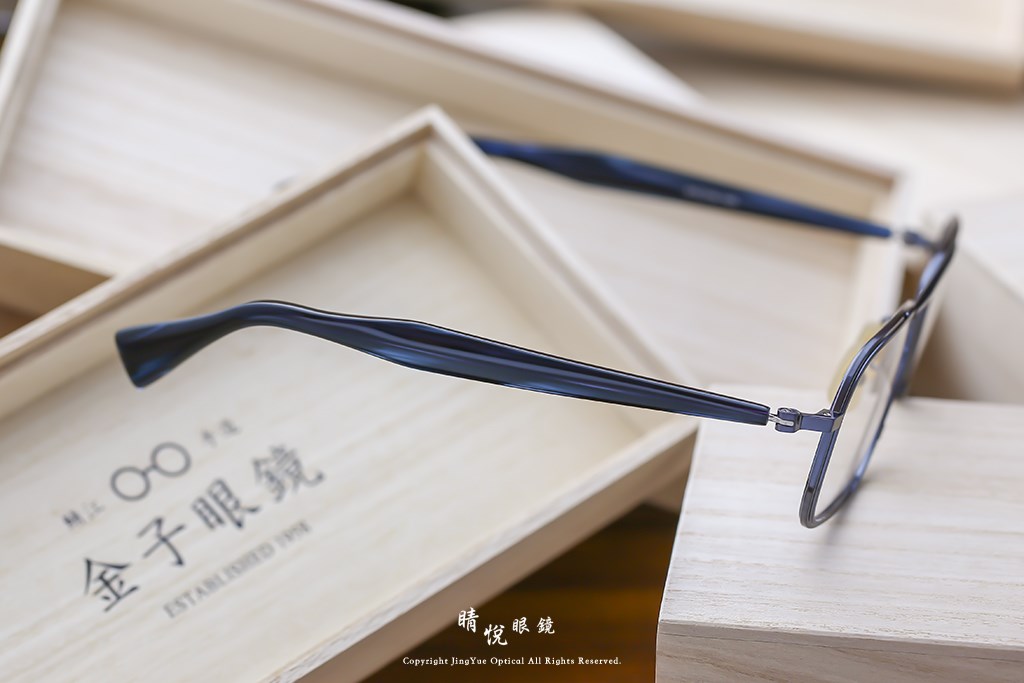 睛悦眼鏡,金子眼鏡,kaneko,手工眼鏡,日本手工眼鏡,賽璐珞,Celluloid,KV 165 IPBL