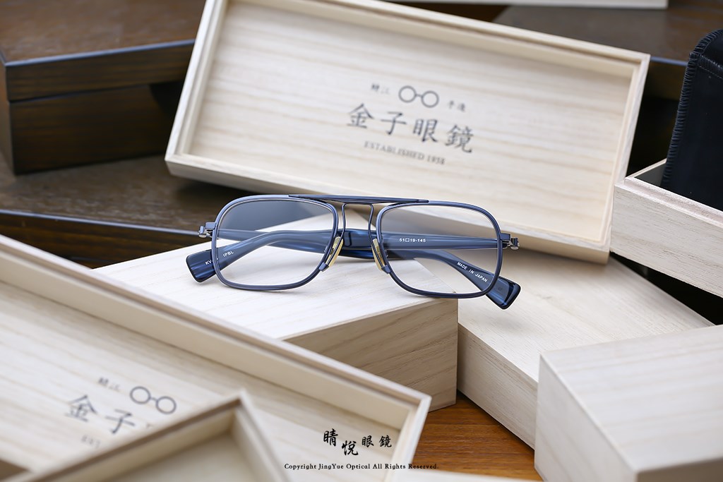 睛悦眼鏡,金子眼鏡,kaneko,手工眼鏡,日本手工眼鏡,賽璐珞,Celluloid,KV 165 IPBL