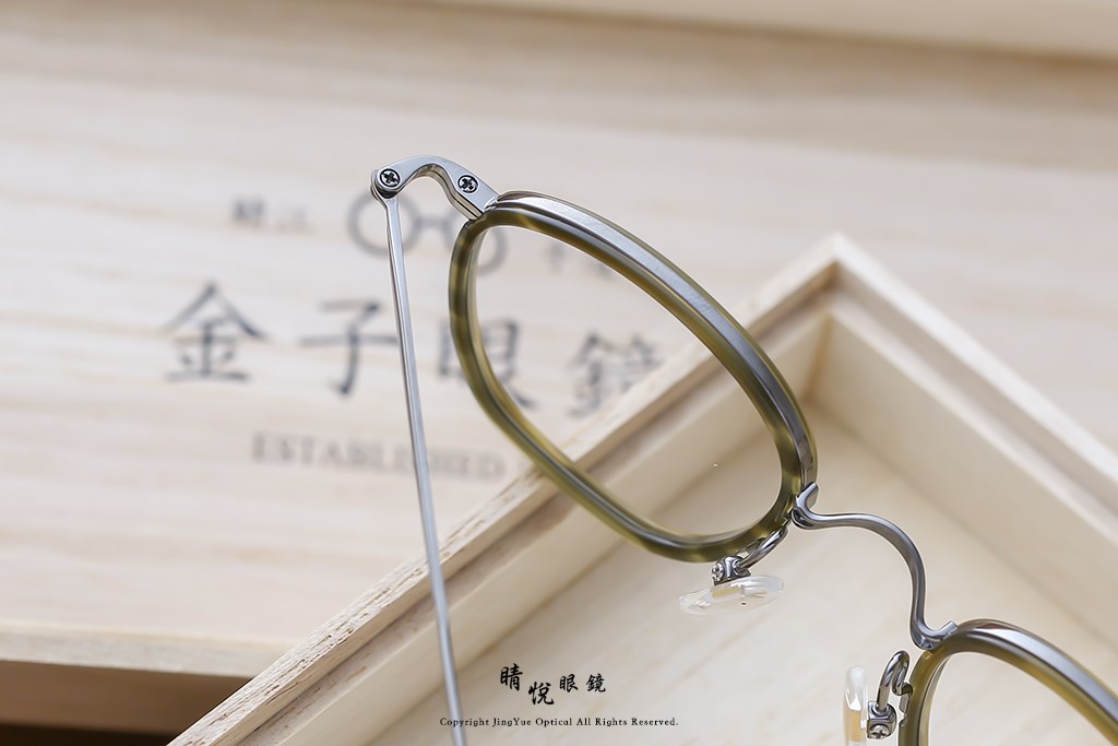 睛悦眼鏡,金子眼鏡,kaneko,手工眼鏡,日本手工眼鏡,KM 24 KHS