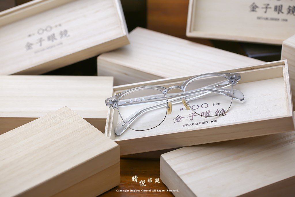 睛悦眼鏡,金子眼鏡,kaneko,手工眼鏡,日本手工眼鏡,KV 131 CGY