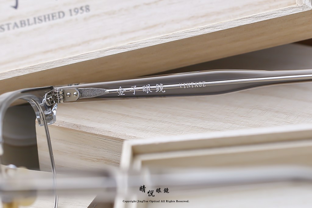 睛悦眼鏡,金子眼鏡,kaneko,手工眼鏡,日本手工眼鏡,KV 131 CGY