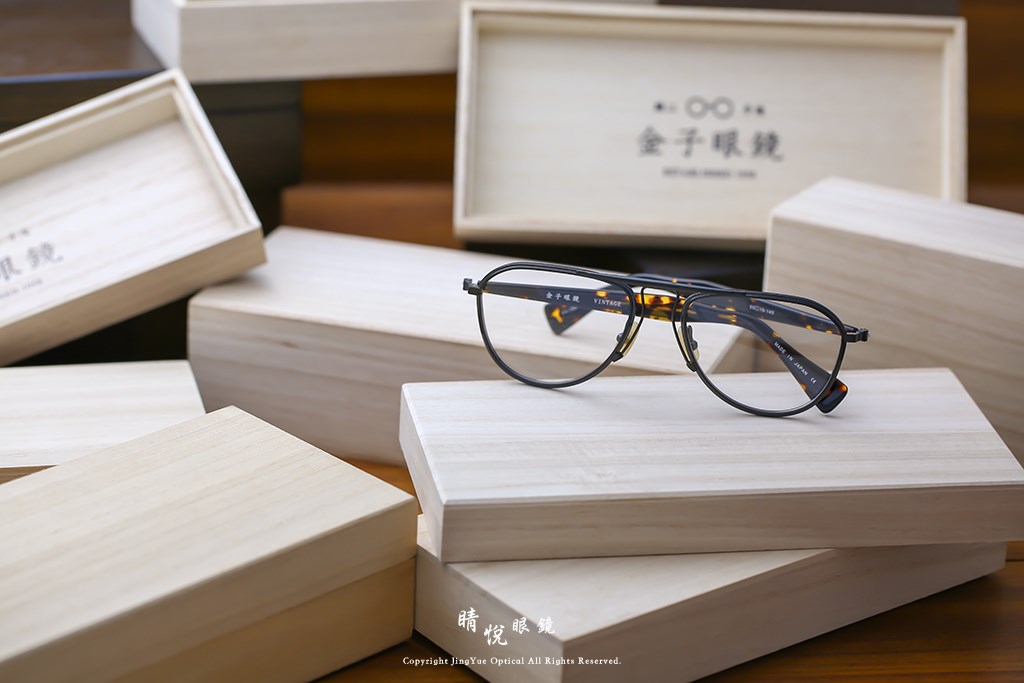 睛悦眼鏡,金子眼鏡,kaneko,手工眼鏡,日本手工眼鏡,賽璐珞,Celluloid,KV 166 IPBK