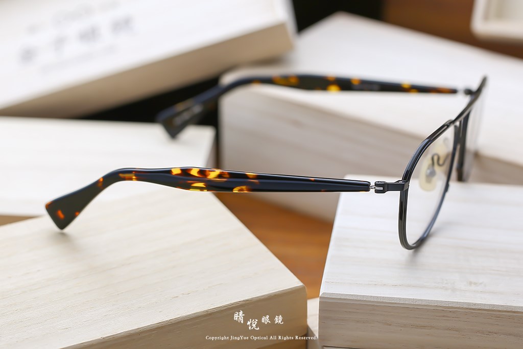 睛悦眼鏡,金子眼鏡,kaneko,手工眼鏡,日本手工眼鏡,賽璐珞,Celluloid,KV 166 IPBK
