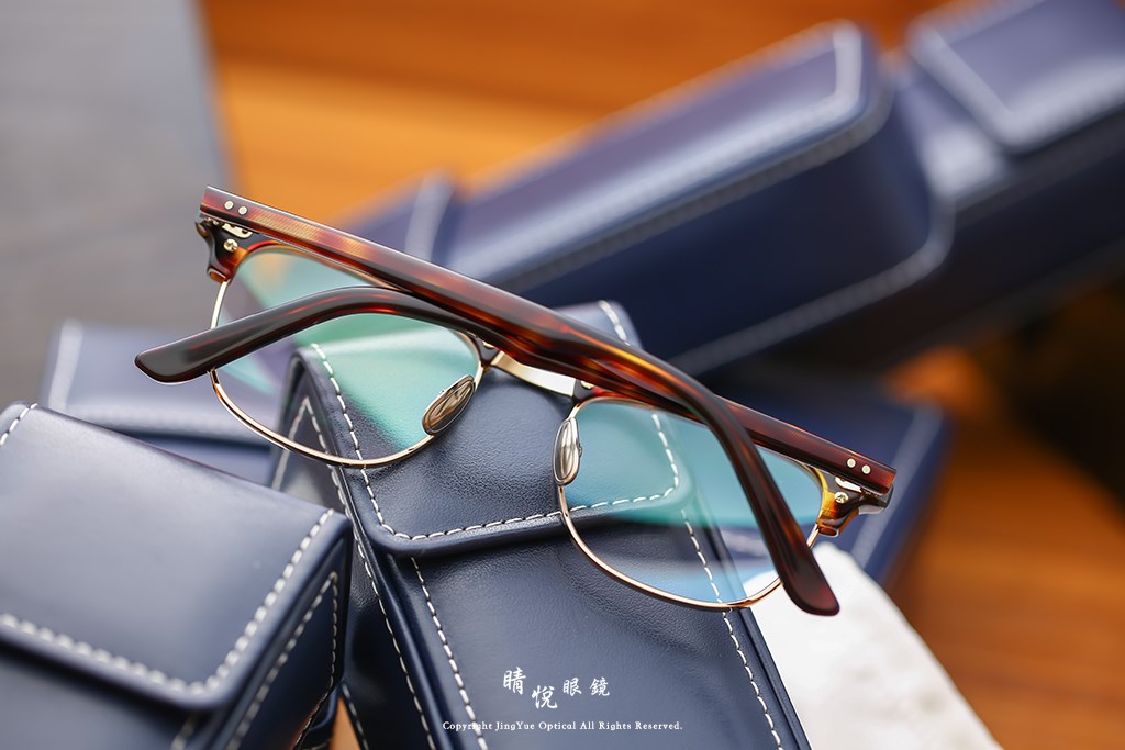  睛悦眼鏡,YELLOWS PLUS,手工眼鏡,日本手工眼鏡,YP BURTON,BURTON,C494BK