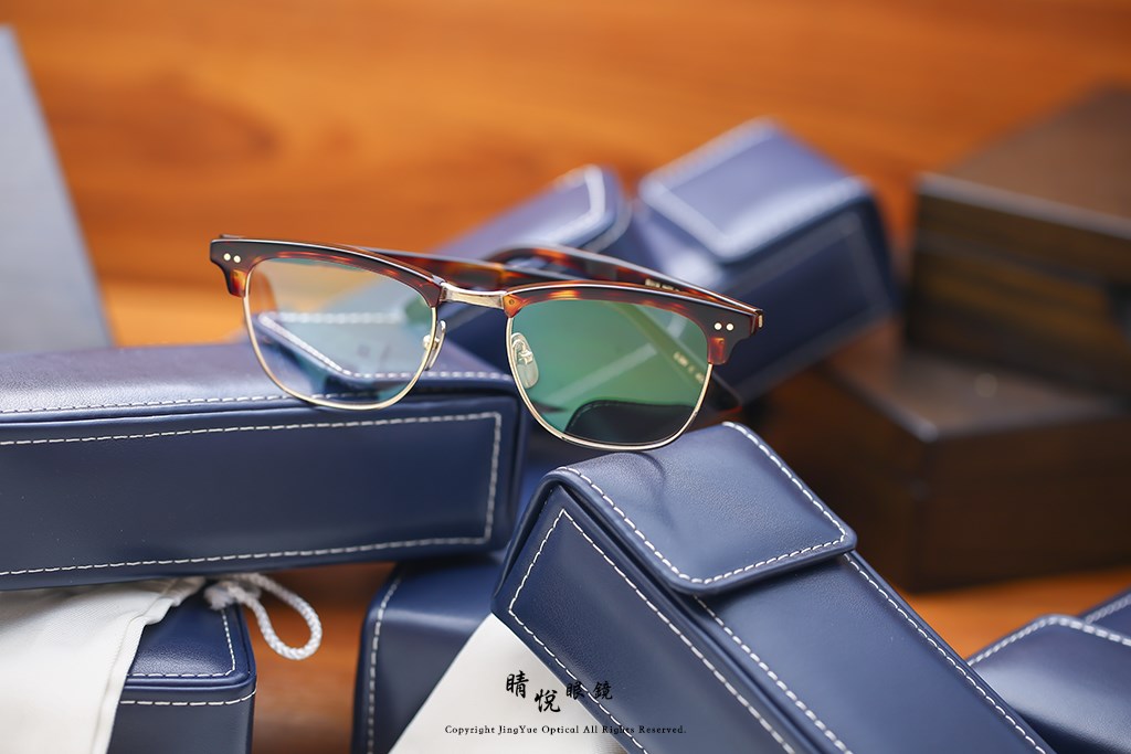  睛悦眼鏡,YELLOWS PLUS,手工眼鏡,日本手工眼鏡,YP BURTON,BURTON,C494BK