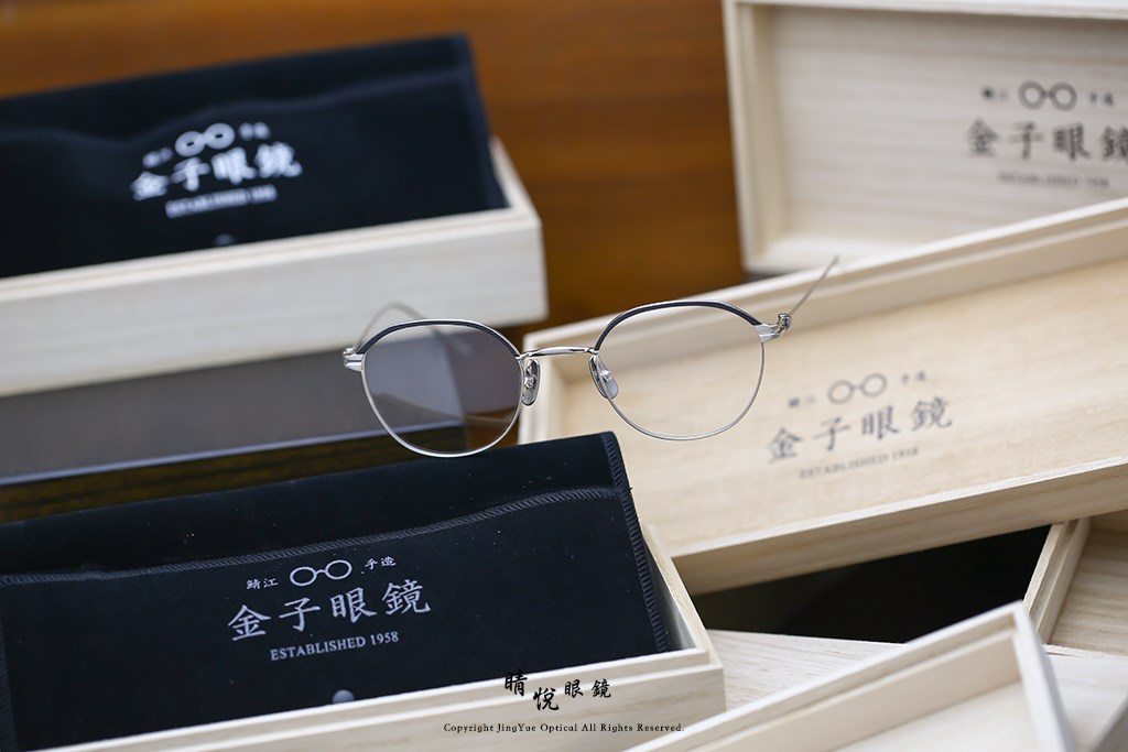 職人工藝 完美呈現 金子眼鏡 KM 系列 KM AH BKL 81423
