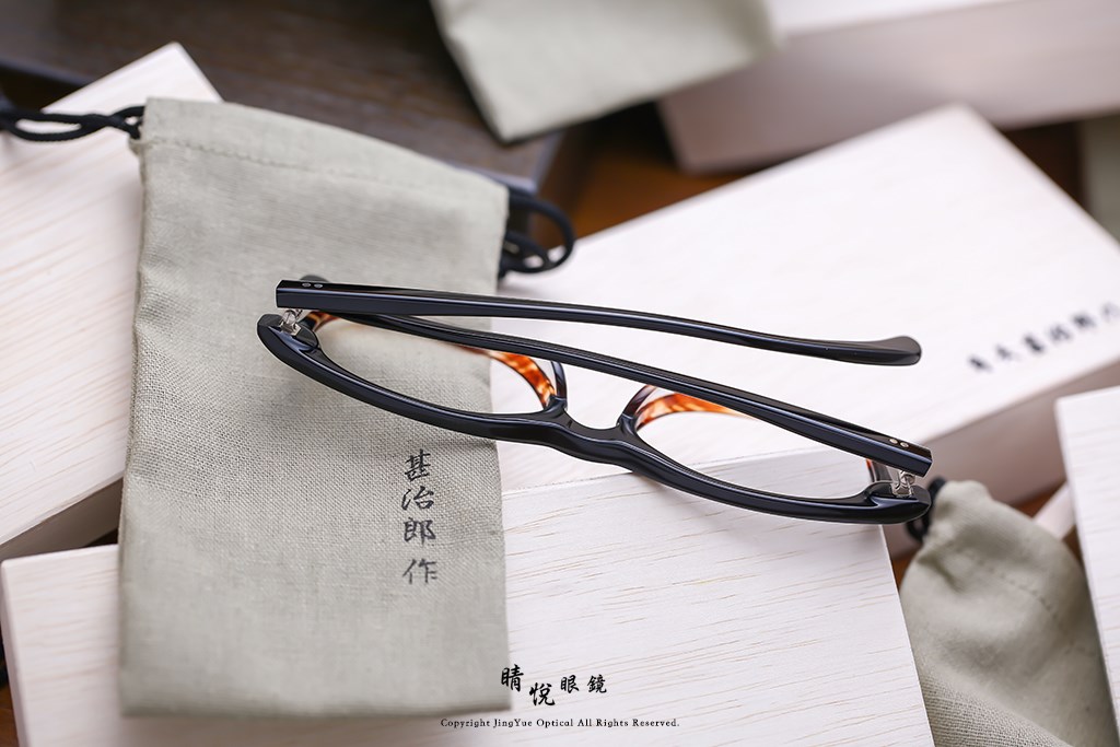 睛悦眼鏡,角矢甚治郎,手工眼鏡,日本手工眼鏡,賽璐珞,Celluloid,戰國限定,兼續,BG