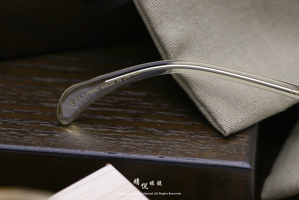 睛悦眼鏡,角矢甚治郎,手工眼鏡,日本手工眼鏡,賽璐珞,Celluloid,戰國限定,兼續,C10