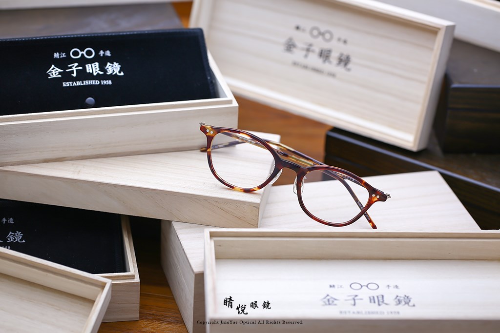 睛悦眼鏡,金子眼鏡,kaneko,手工眼鏡,日本手工眼鏡,賽璐珞,Celluloid,KC65,DEMI