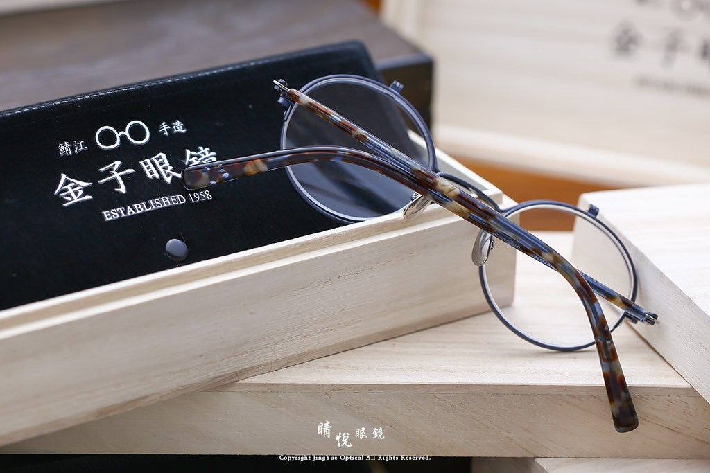 睛悦眼鏡,金子眼鏡,kaneko,手工眼鏡,日本手工眼鏡,賽璐珞,Celluloid,KJ 61,IPBL