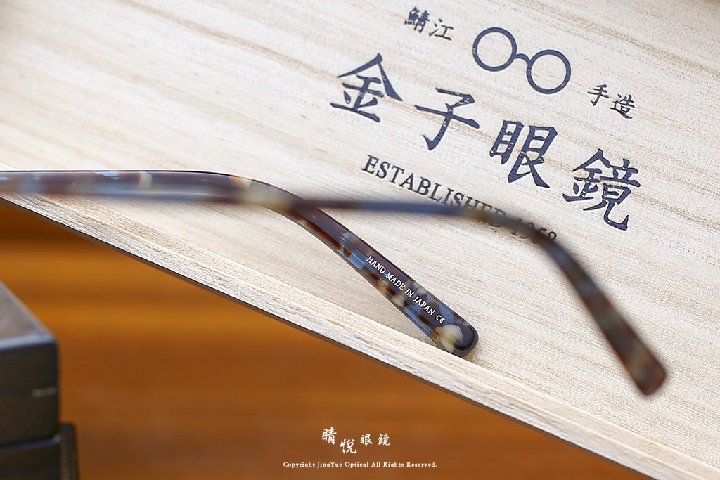 睛悦眼鏡,金子眼鏡,kaneko,手工眼鏡,日本手工眼鏡,賽璐珞,Celluloid,KJ 61,IPBL