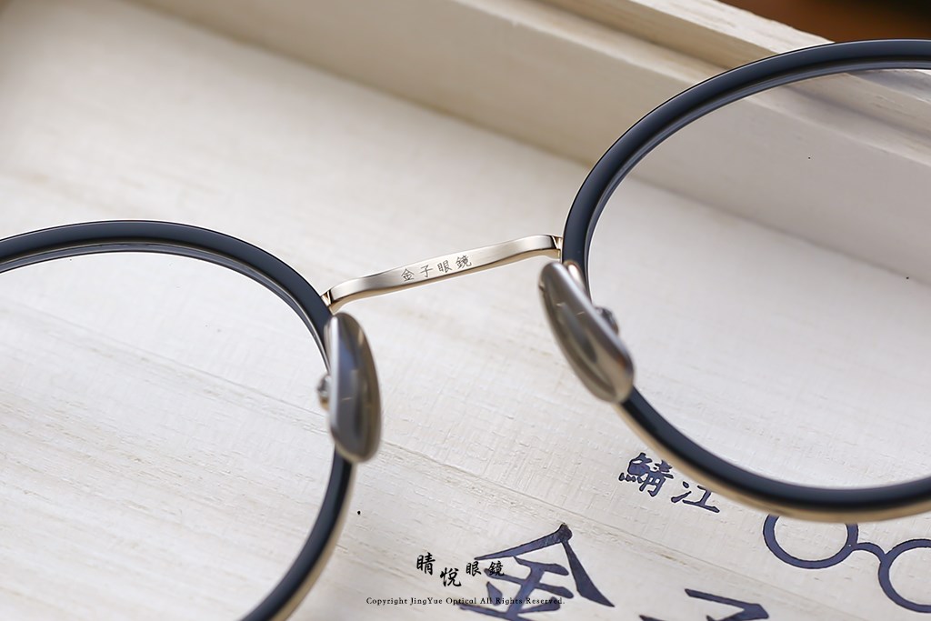睛悦眼鏡,金子眼鏡,kaneko,手工眼鏡,日本手工眼鏡,賽璐珞,Celluloid,KM 26L,BKBG