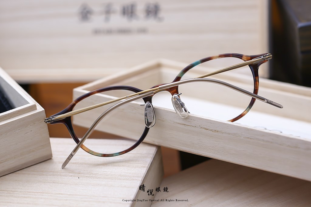 睛悦眼鏡,金子眼鏡,kaneko,手工眼鏡,日本手工眼鏡,KM43,BRGR	
