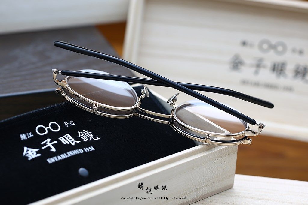 睛悦眼鏡,金子眼鏡,kaneko,手工眼鏡,日本手工眼鏡,賽璐珞,Celluloid,KJ 57,BKGP