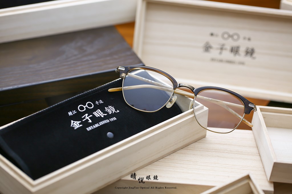 睛悦眼鏡,金子眼鏡,kaneko,手工眼鏡,日本手工眼鏡,賽璐珞,Celluloid,KV 34,BRS