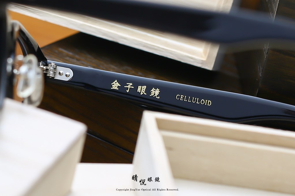 睛悦眼鏡,金子眼鏡,kaneko,手工眼鏡,日本手工眼鏡,賽璐珞,Celluloid,KC87,BK