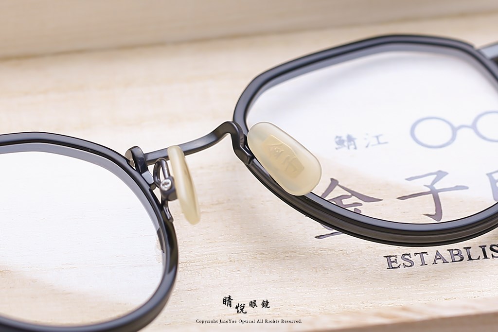 睛悦眼鏡,金子眼鏡,kaneko,手工眼鏡,日本手工眼鏡,KV129,BK