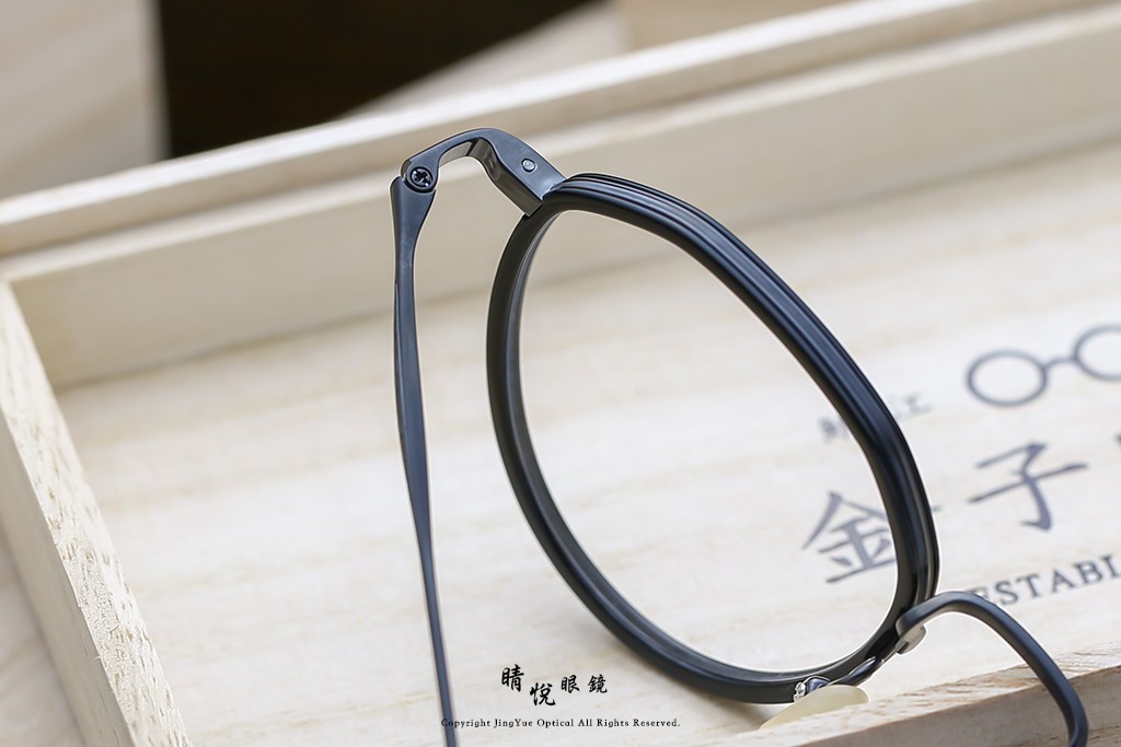 睛悦眼鏡,金子眼鏡,kaneko,手工眼鏡,日本手工眼鏡,KV129,BK