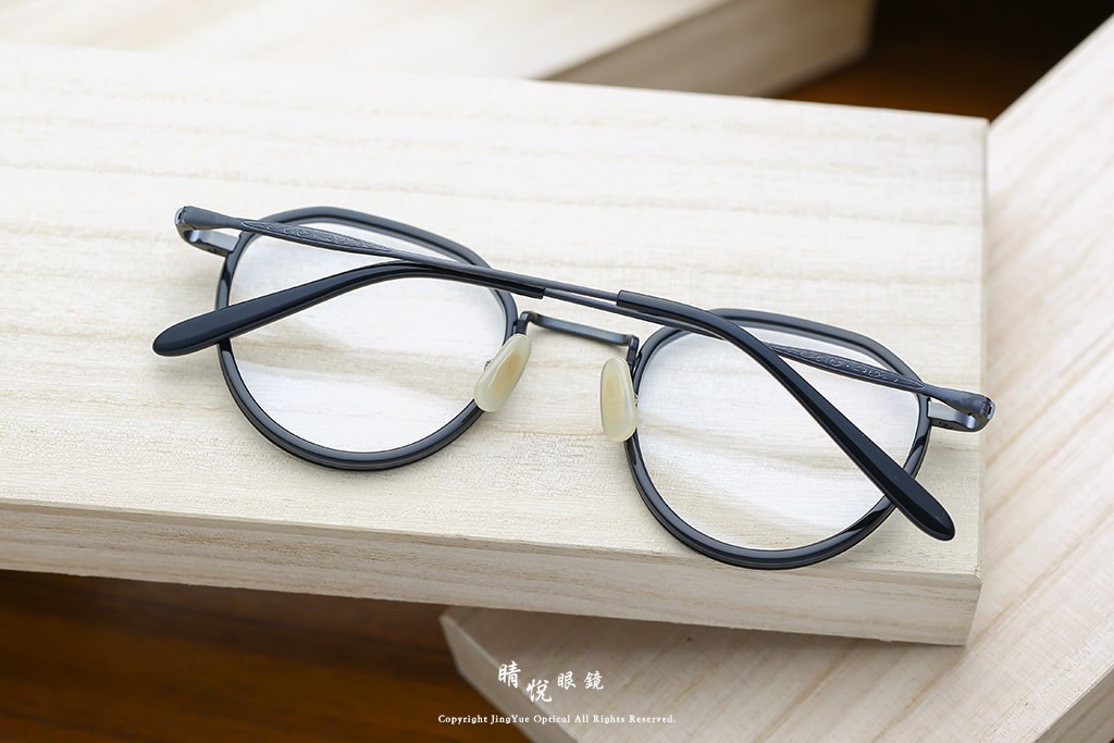 睛悦眼鏡,金子眼鏡,kaneko,手工眼鏡,日本手工眼鏡,KV129,BK