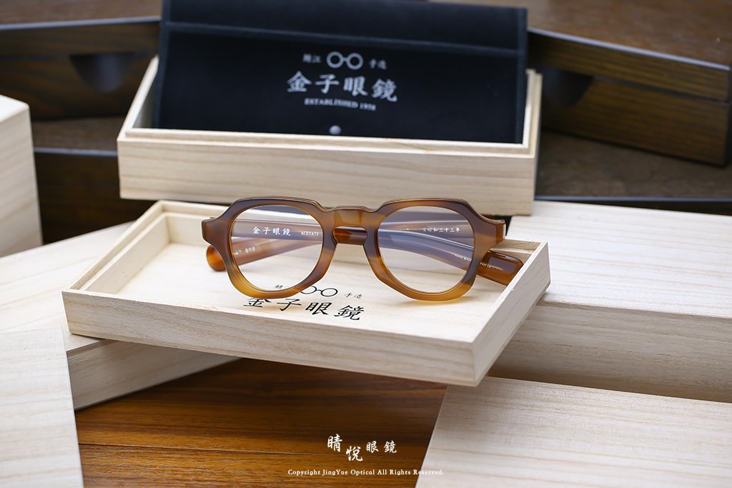睛悦眼鏡,金子眼鏡,kaneko,手工眼鏡,日本手工眼鏡,醋酸纖維,板料,ACETATE,KA47,BRS