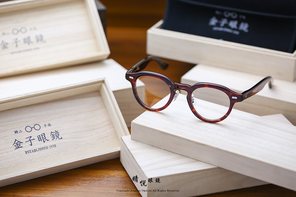 睛悦眼鏡,金子眼鏡,kaneko,手工眼鏡,日本手工眼鏡,賽璐珞,Celluloid,KC77,BRS	