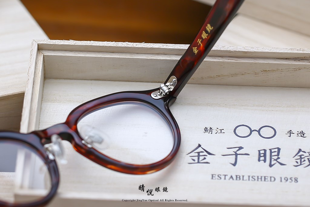 睛悦眼鏡,金子眼鏡,kaneko,手工眼鏡,日本手工眼鏡,賽璐珞,Celluloid,KC77,BRS	