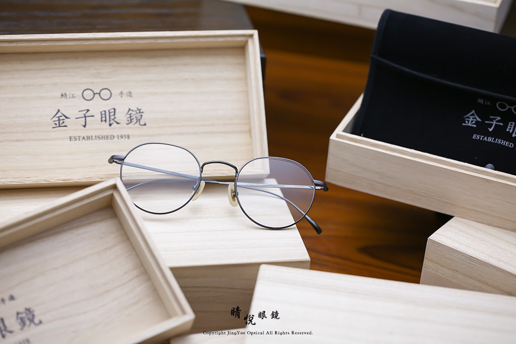 睛悦眼鏡,金子眼鏡,kaneko,手工眼鏡,日本手工眼鏡,KV81L,IPBK	