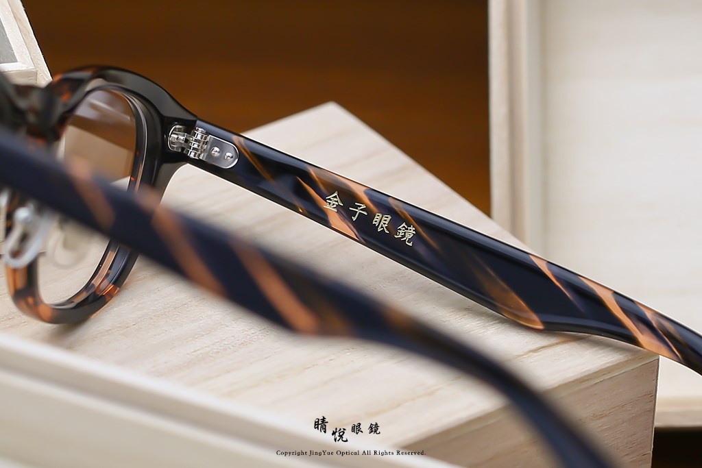 睛悦眼鏡,金子眼鏡,kaneko,手工眼鏡,日本手工眼鏡,賽璐珞,Celluloid,KC87,BLS