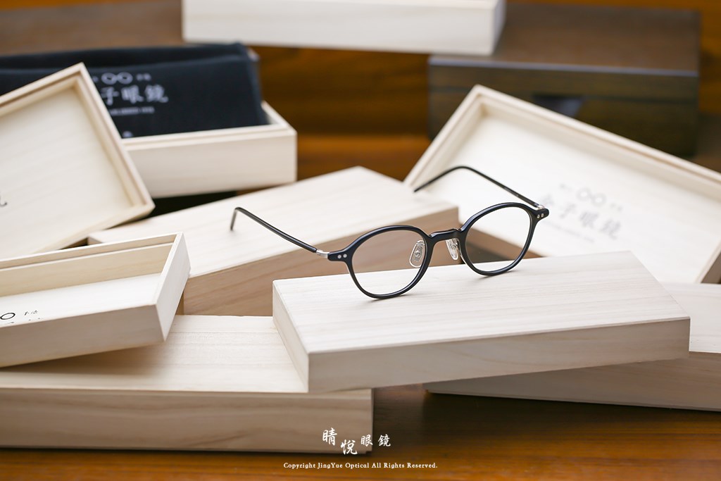 睛悦眼鏡,金子眼鏡,kaneko,手工眼鏡,日本手工眼鏡,賽璐珞,Celluloid,KC30,BK