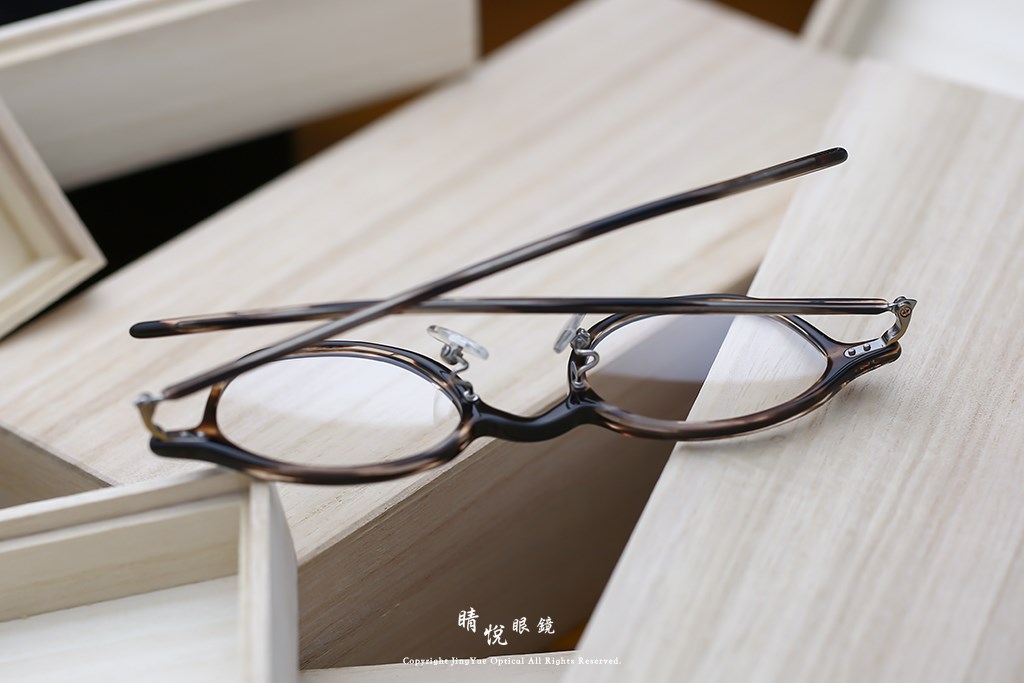 睛悦眼鏡,金子眼鏡,kaneko,手工眼鏡,日本手工眼鏡,賽璐珞,Celluloid,KC30,CHS