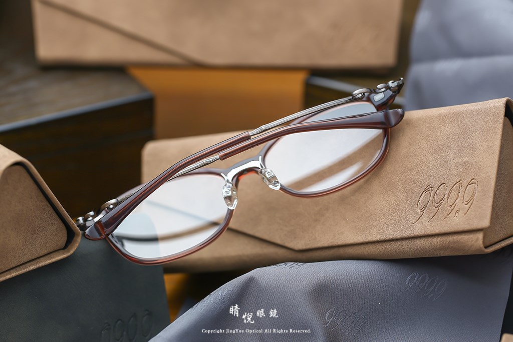 睛悦眼鏡,999.9,FourNines,眼鏡,手工眼鏡,手工框,NPM 135,NPM 135,9308	