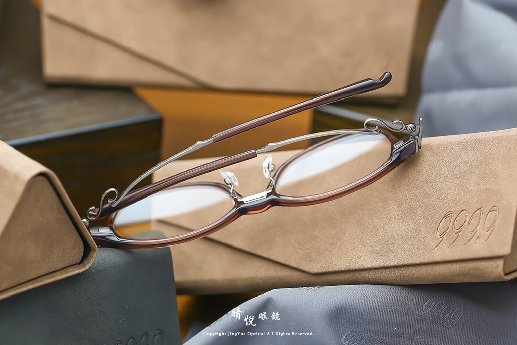 睛悦眼鏡,999.9,FourNines,眼鏡,手工眼鏡,手工框,NPM 135,NPM 135,9308	