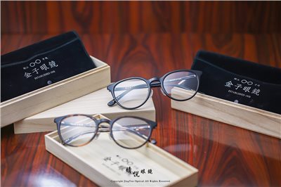 職人工藝 完美呈現 金子眼鏡 KC 賽璐珞系列 KC AL BK 58879 