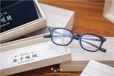 職人工藝 完美呈現 金子眼鏡 KC 賽璐珞系列 KC LX BK 68219