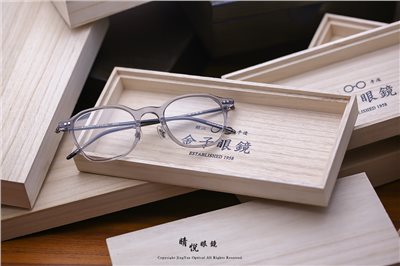 職人工藝 完美呈現 金子眼鏡 KJ 系列 KJ LE CGY 77900 （含原廠前掛太陽片）
