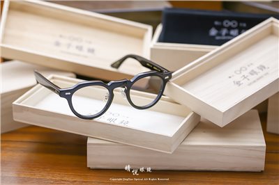 職人工藝 完美呈現 金子眼鏡 賽璐珞系列 KC HT BK 87569
