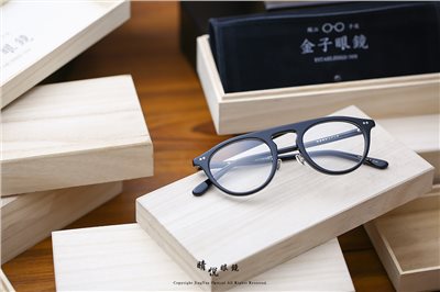 職人工藝 完美呈現 金子眼鏡 KC 賽璐珞系列 KC CL BK 87638