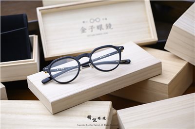 職人工藝 完美呈現 金子眼鏡 KC 賽璐珞系列 KC XL BK 88366
