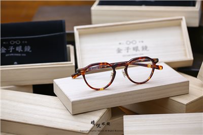 職人工藝 完美呈現 金子眼鏡 KC 賽璐珞系列 KC XL DEMI 88378