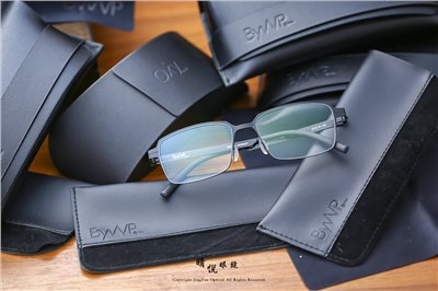 日耳曼的純粹堅毅 德國 BYWP 薄鋼眼鏡 BYA PPCUA MB 90737