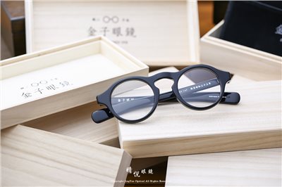 職人工藝 完美呈現 金子眼鏡 ACETATE 系列 KA XE BK 90708