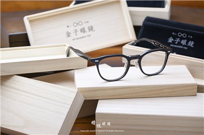 職人工藝 完美呈現 金子眼鏡 ACETATE 系列 KA LE BK 91289