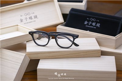 職人工藝 完美呈現 金子眼鏡 KC 賽璐珞系列 KC HA BK 91281