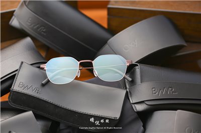 日耳曼的純粹堅毅 德國 BYWP 薄鋼眼鏡 OY PAXUX BR 91393